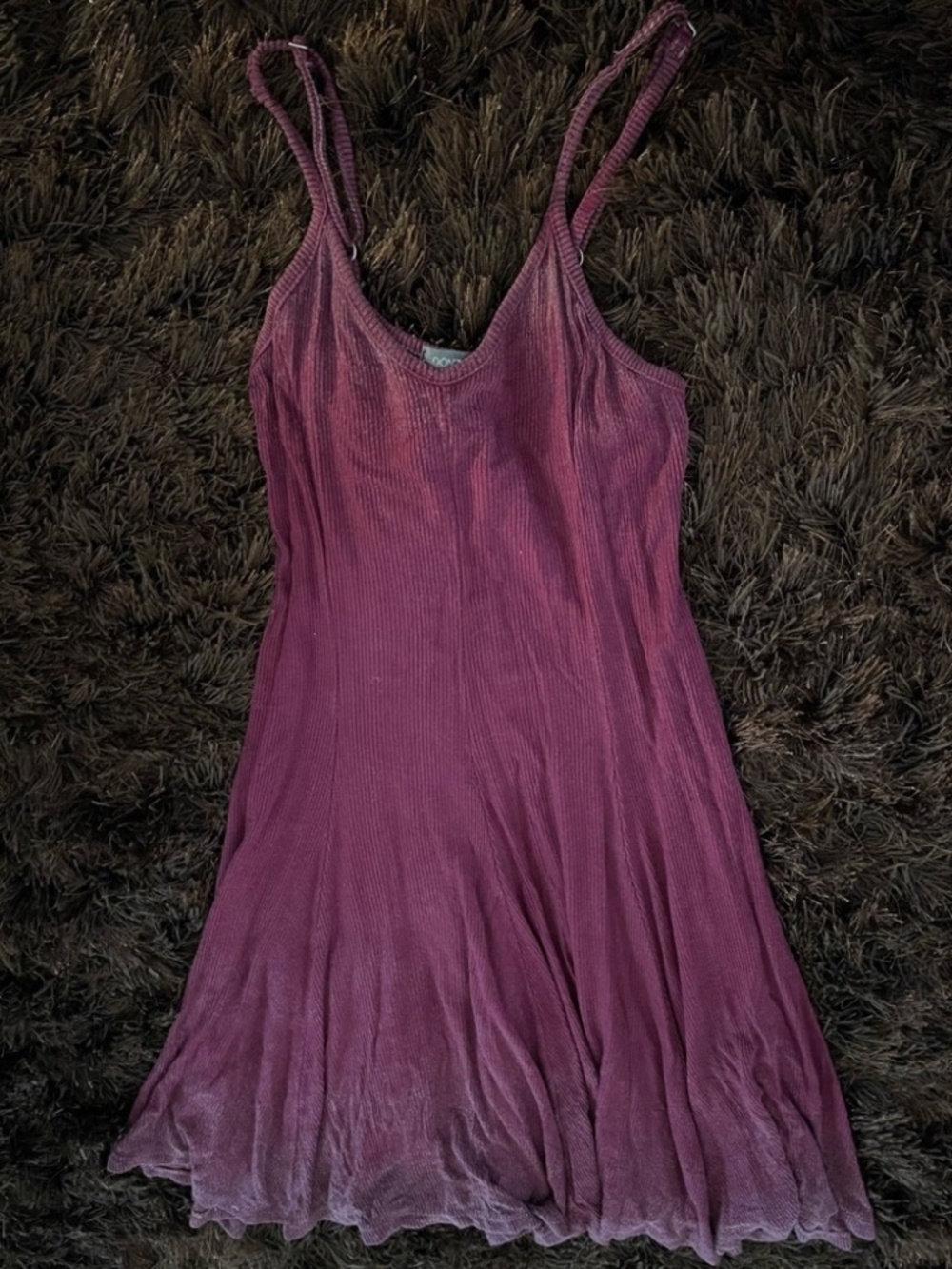 Don’t Ask Why SIZE MEDIUM M maroon tank dress LOT5756